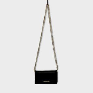 Bandolino black wallet on chain, NWOT